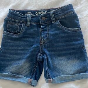 Cat and Jack denim shorts size 4T